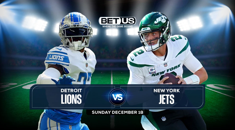 Lions vs Jets Prediction, Stream, Odds and Picks Dec 18