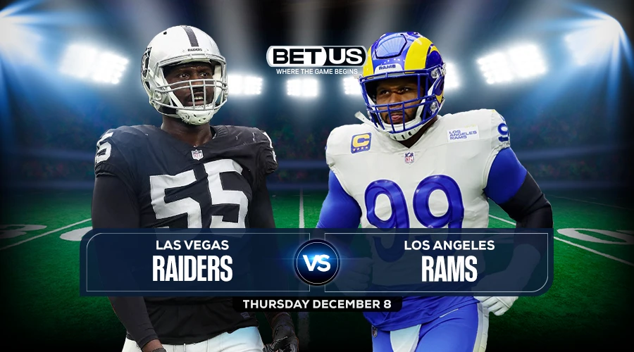 Raiders vs Rams Prediction, Game Preview, Live Stream, Odds & Picks
