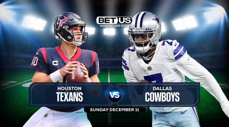 Texans vs Cowboys Prediction, Odds and Picks Dec 11
