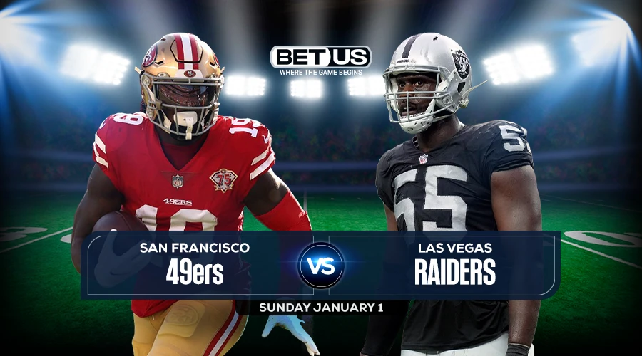 49ers vs Raiders Prediction, Stream, Odds and Picks Jan 1