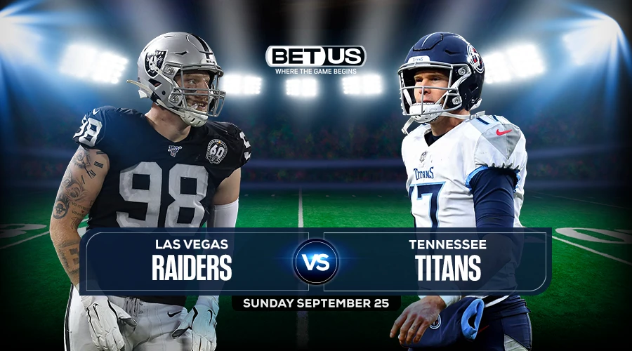 Raiders vs Titans Prediction, Preview, Stream, Odds & Picks