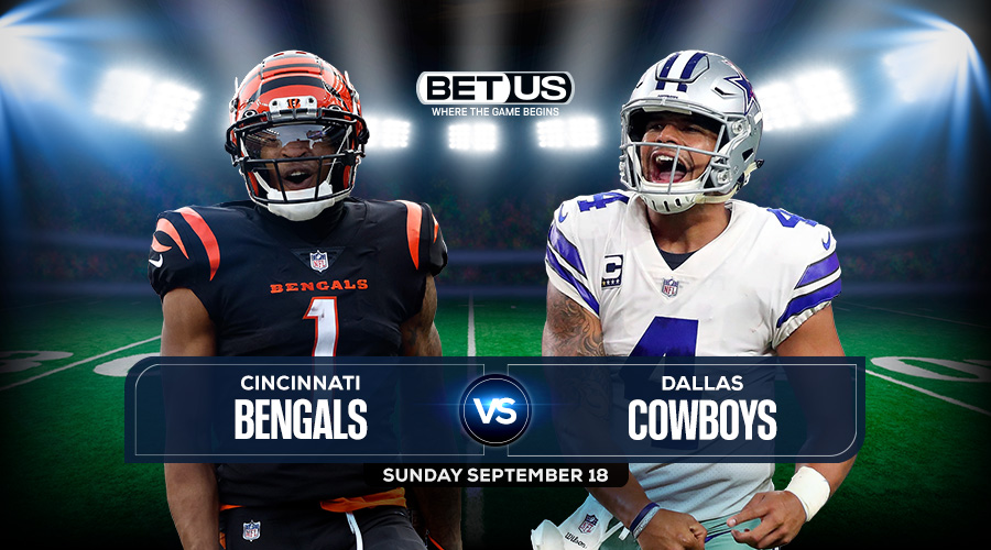 Cowboys vs Bengals Prediction, Stream, Picks and Odds