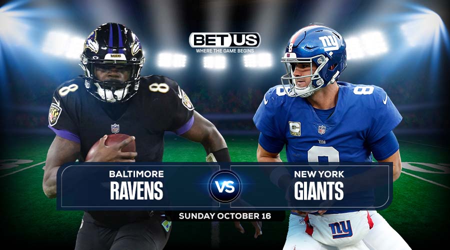 Ravens vs Giants Prediction, Preview, Live Stream, Odds & Picks