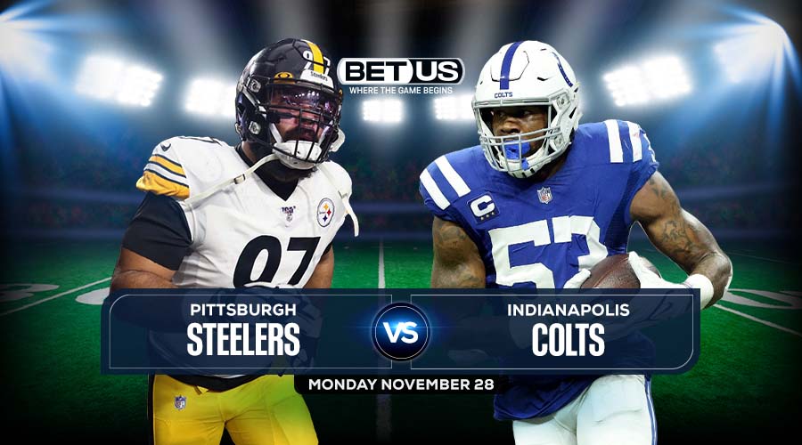 Steelers vs Colts Prediction, Stream, Odds & Picks Nov 28