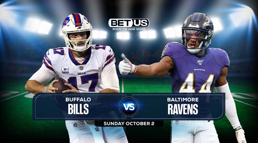 Bills vs. Ravens prediction, betting odds for NFL Week 4