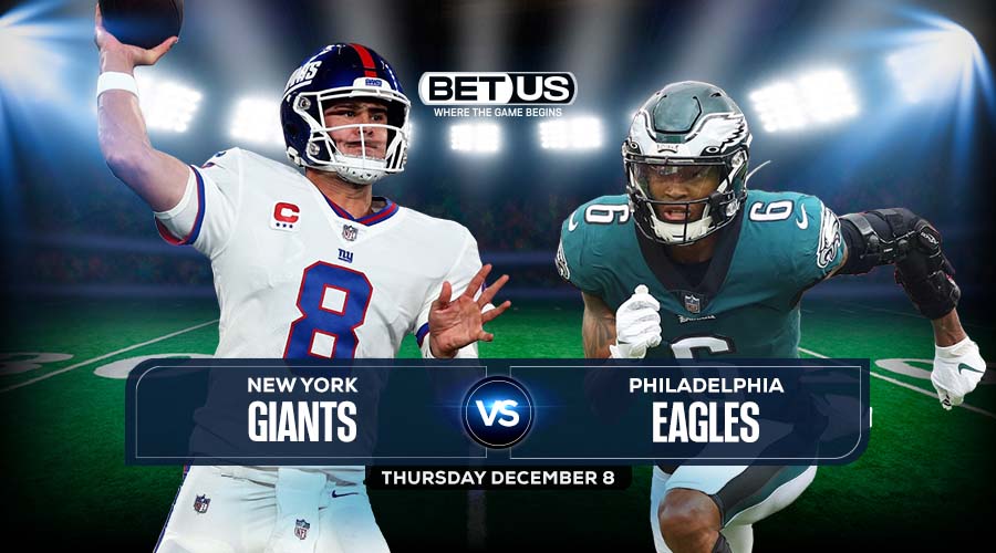 Giants vs Eagles Prediction, Stream, Odds and Picks Jan 8