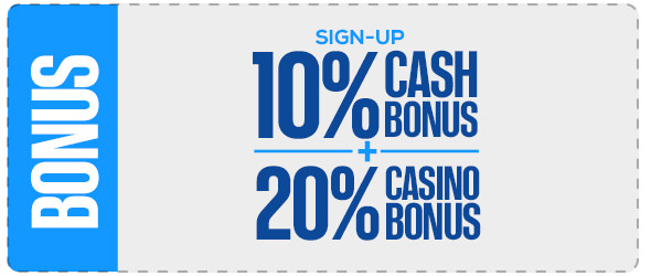 BetUS Online Betting 10% Sign Up Cash Bonus