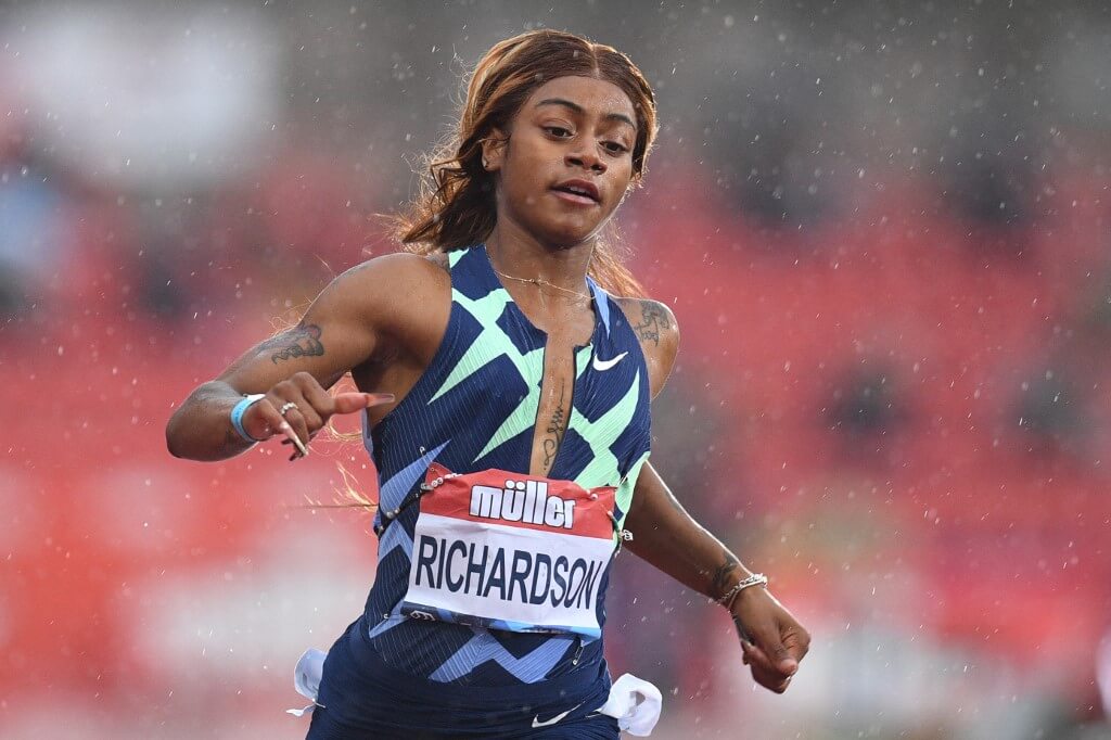 American sprint sensation Sha'Carri Richardson confirmed she tested positive for marijuana at the US Olympic athletics trials