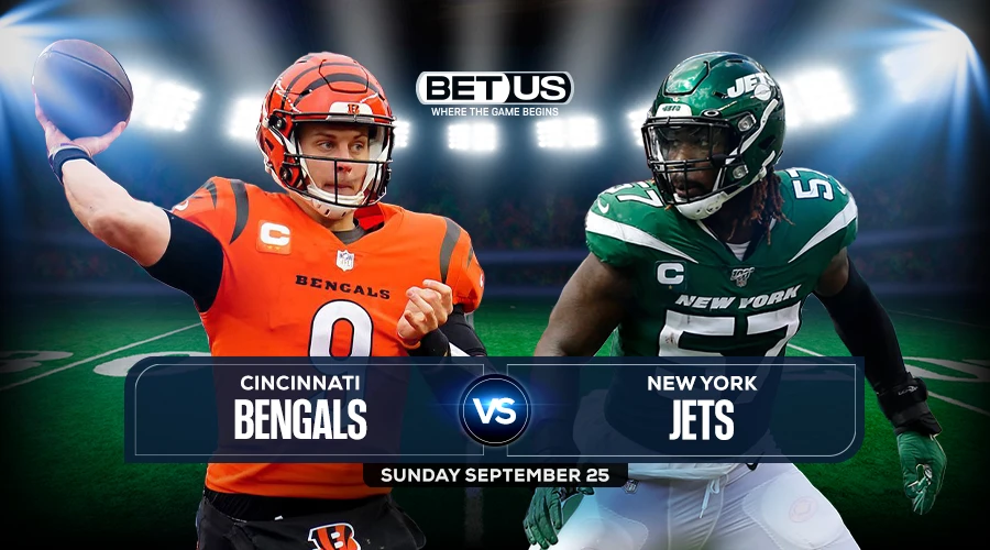 Bengals vs Jets Prediction, Preview, Stream, Odds & Picks