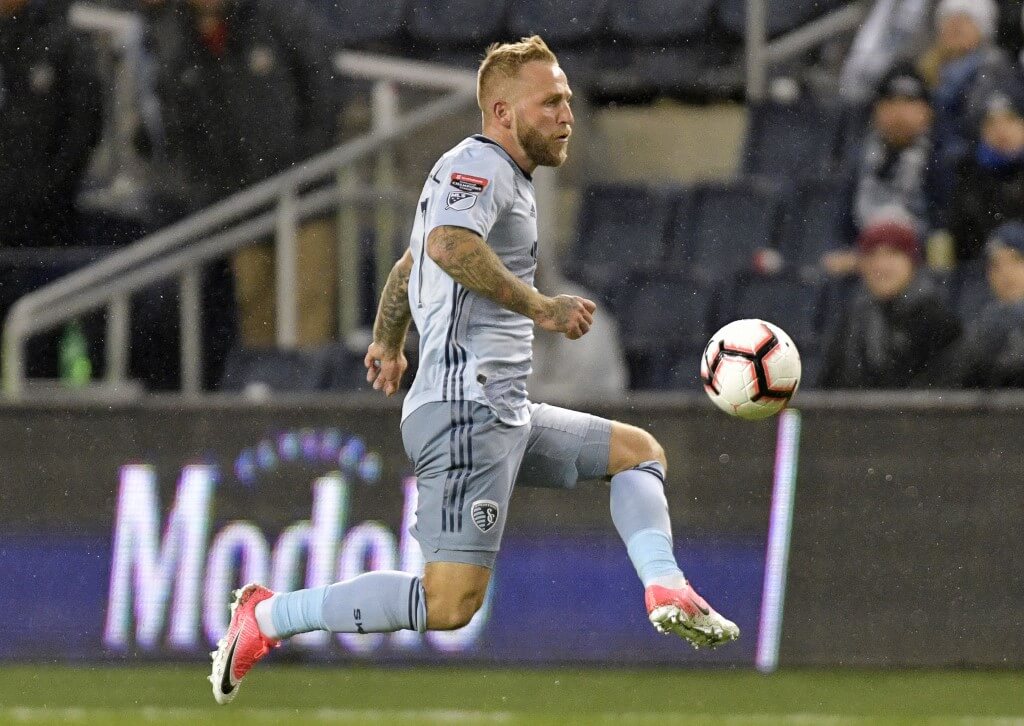 Johnny Russell of Sporting KC