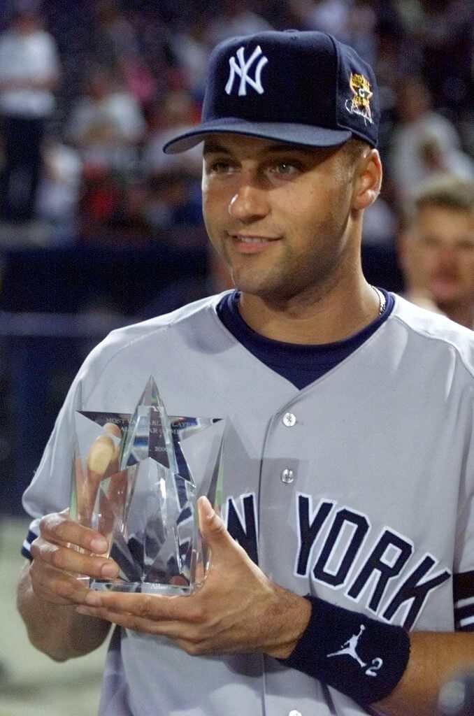 Derek Jeter MLB World Series MVP award