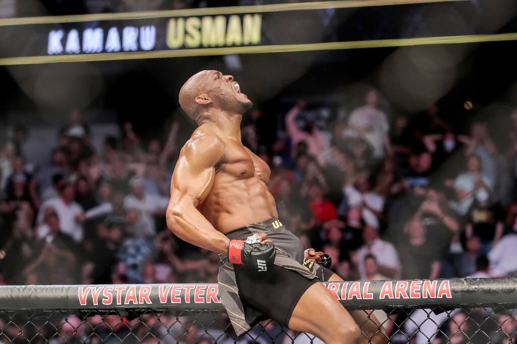UFC 268: Usman Aims To Shut Covington Up For Good