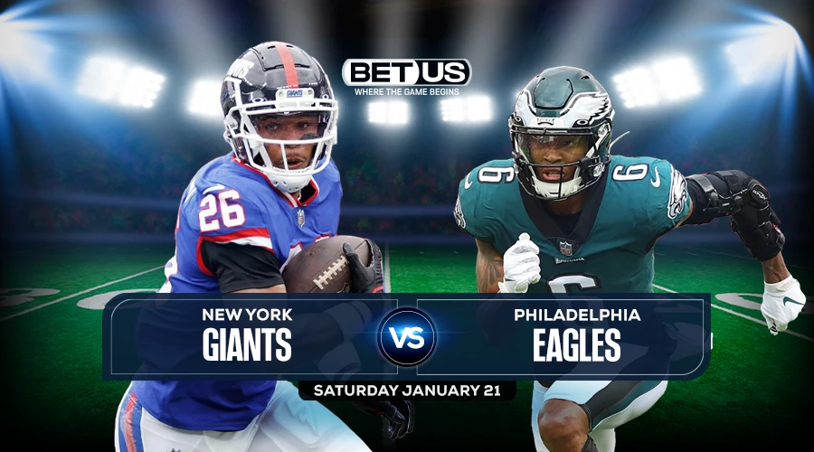 eagles giants game playoffs