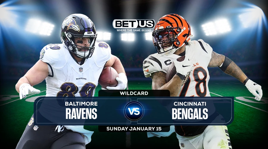 Ravens vs Bengals Wild Card Prediction and Odds, Jan. 15