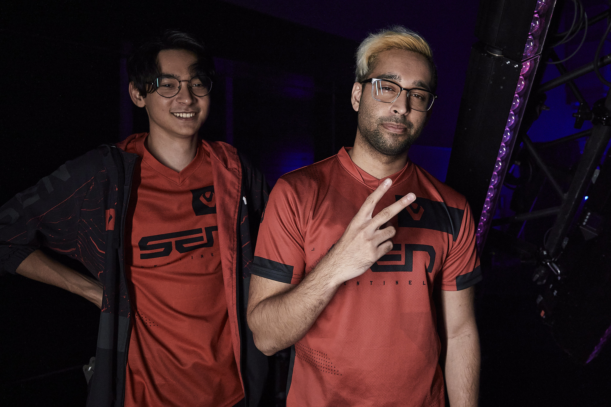 TenZ and ShahZaM, players for Sentinels