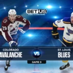Avalanche vs Blues Game 3, Predictions, Live Stream, Odds & Picks