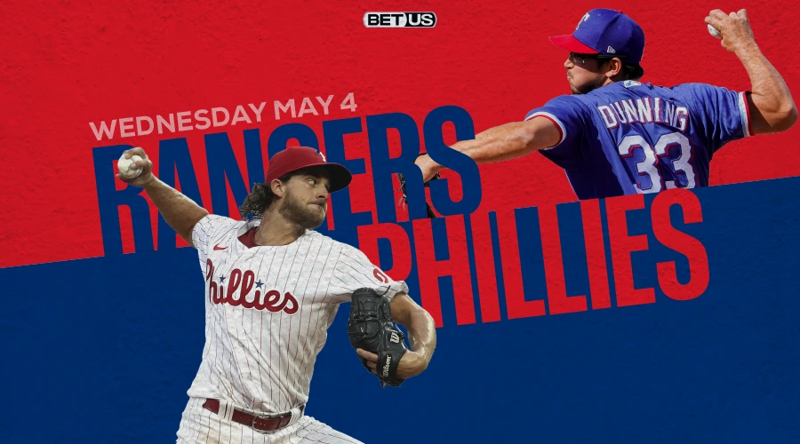 Rangers vs Phillies Predictions, Game Preview, Live Stream, Odds & Picks May 04