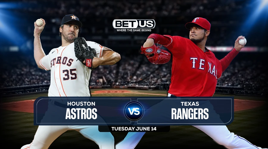 Astros vs Rangers Predictions, Game Preview, Live Stream, Odds & Picks, June 14