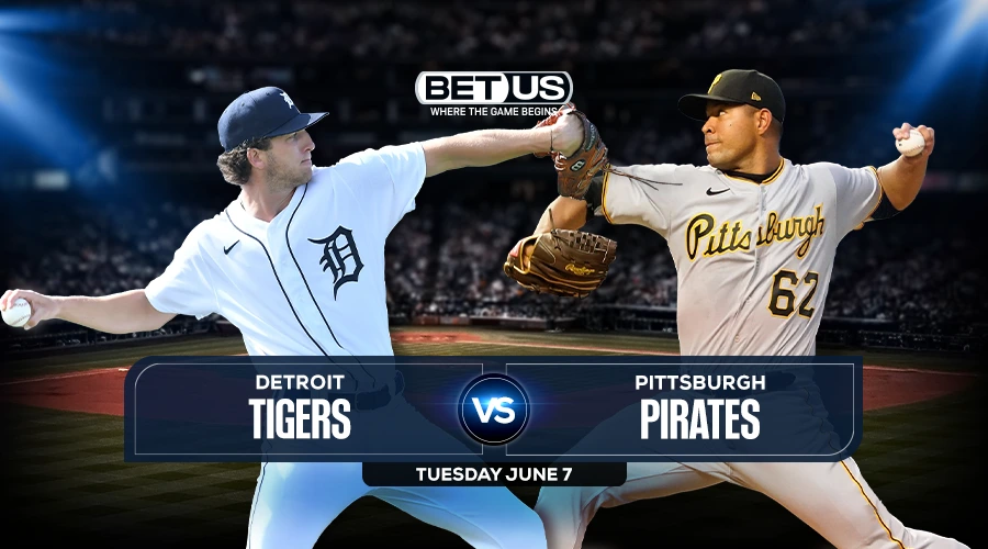 Tigers vs Pirates Predictions, Game Preview, Live Stream, Odds & Picks, June 7