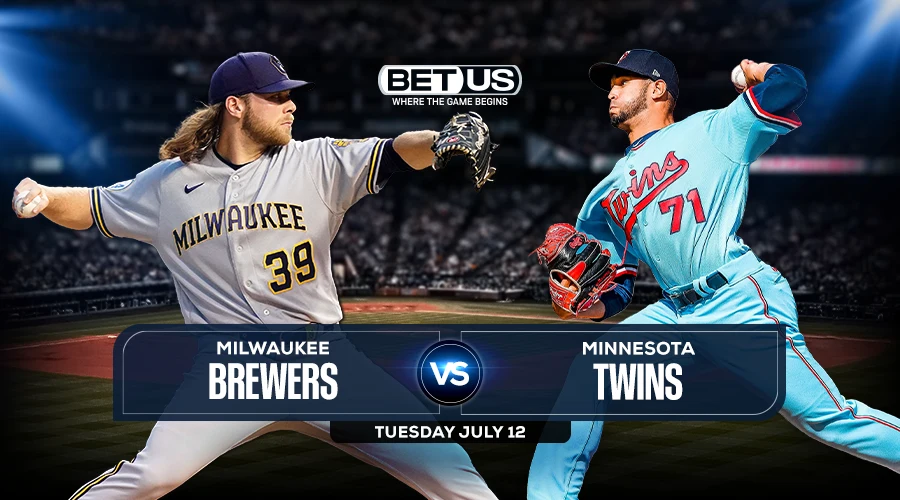 Brewers vs Twins July 12 Preview, Stream, Odds and Picks