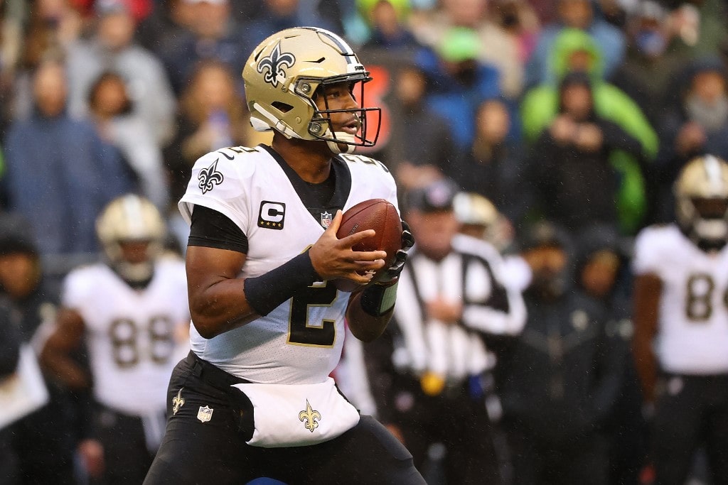 Jameis Winston #2 of the New Orleans Saints