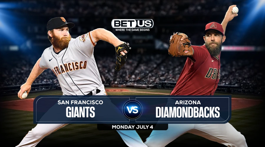 Giants vs Diamondbacks Predictions, Game Preview, Live Stream, Odds, Picks, July 4