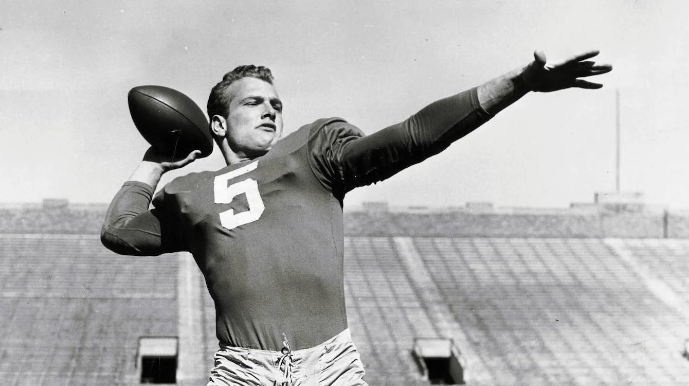 Heisman Trophy College and Pro Football Hall of Famer Paul Vernon Hornung