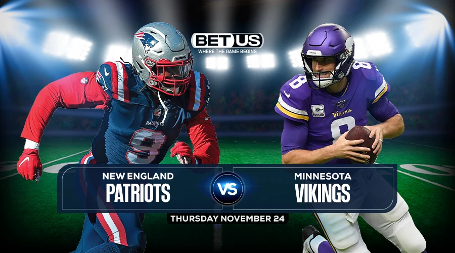 Patriots vs Vikings Prediction, Game Preview, Live Stream, Odds & Picks