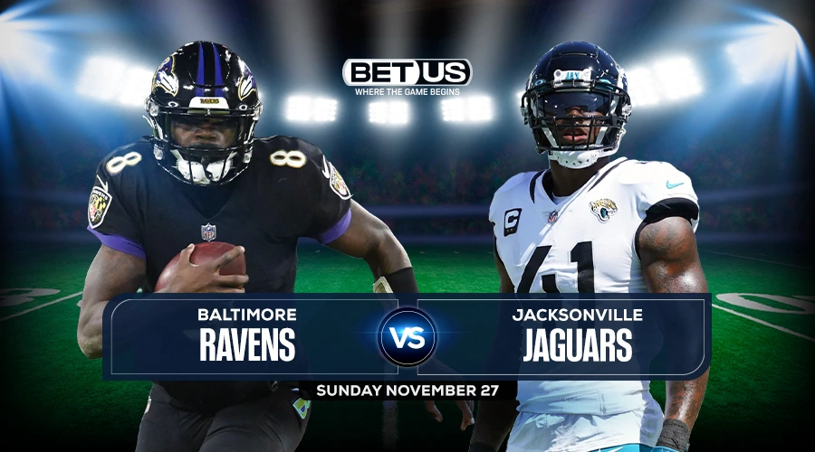 Ravens vs Jaguars Prediction, Odds & Picks Nov 27