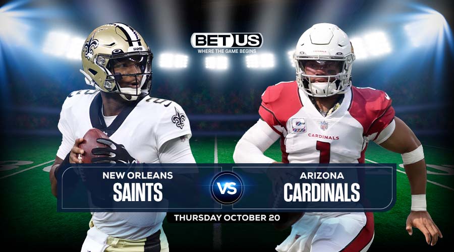 Saints vs Cardinals Prediction, Preview, Stream, Picks & Odds