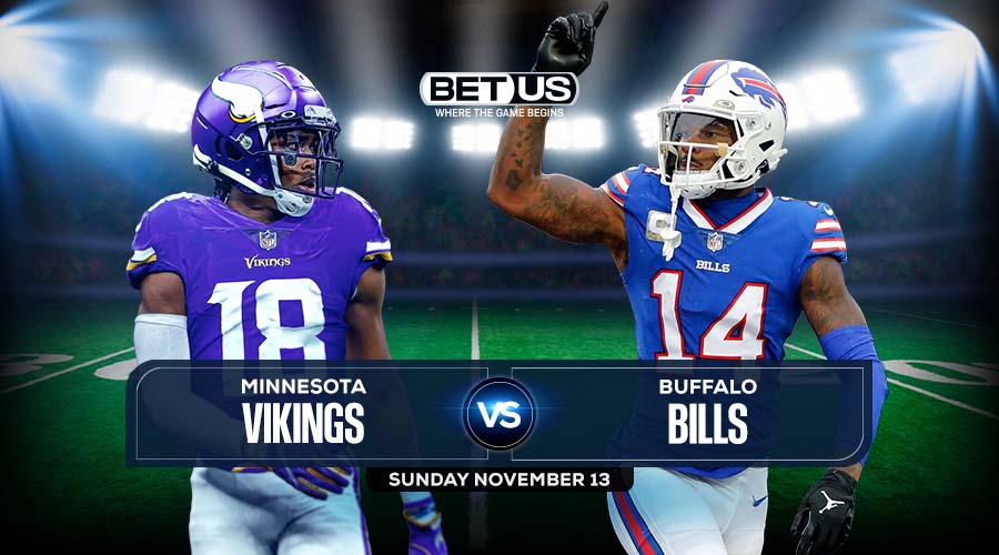 Vikings vs Bills Prediction, Stream, Odds & Picks - Nov 13