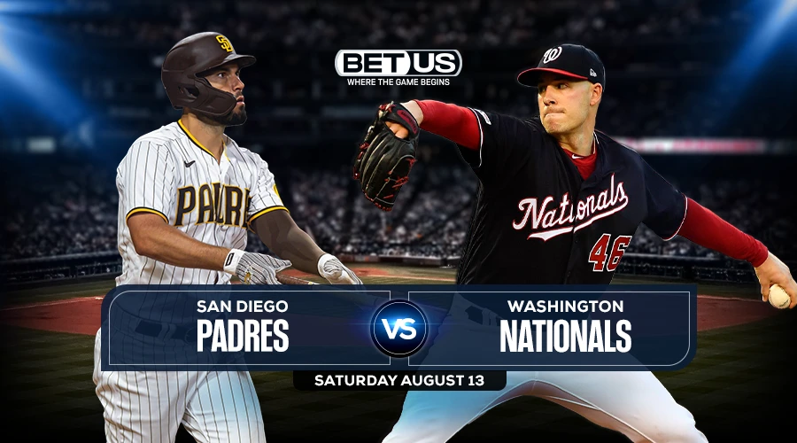 Padres vs Nationals Preview, Live Stream, Odds, Picks & Predictions Aug. 13