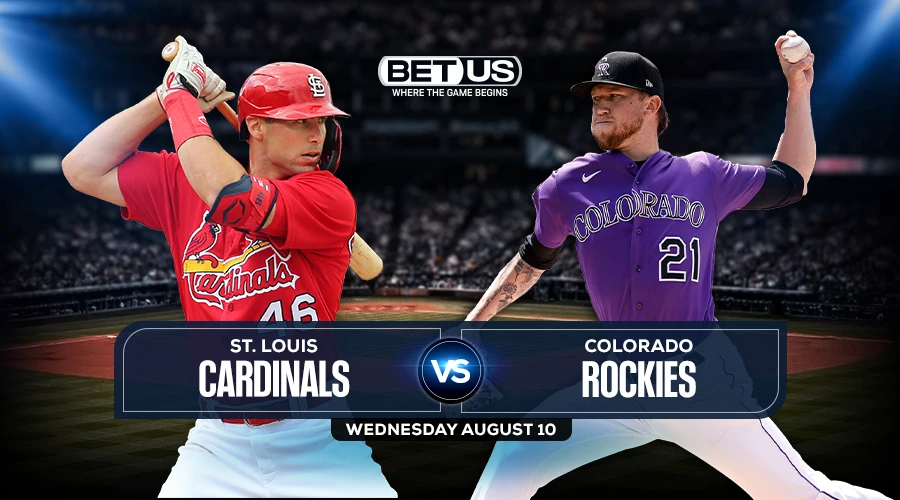 Cardinals vs Rockies Predictions, Game Preview, Live Stream, Odds & Picks, Aug. 10