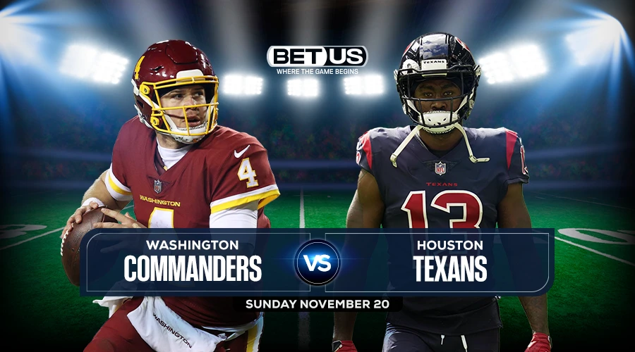 Commanders vs Texans Prediction, Game Preview, Live Stream, Odds & Picks