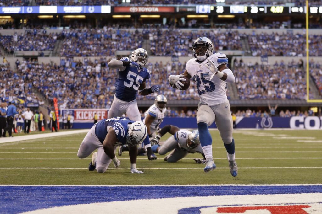 September 11, 2016: Detroit Lions vs. Indianapolis Colts