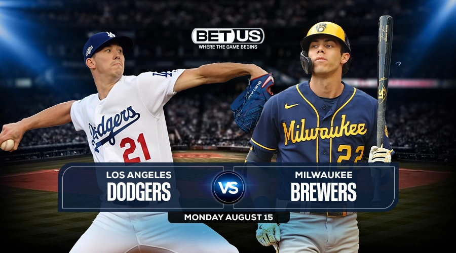 Dodgers vs Brewers Predictions, Preview, Stream, Odds & Picks, Aug.15
