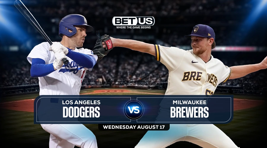 Dodgers vs Brewers Predictions, Preview, Stream, Odds & Picks, Aug,17.
