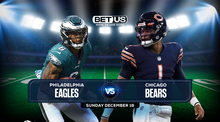 Eagles vs Bears Prediction, Stream, Odds and Picks, Dec 18