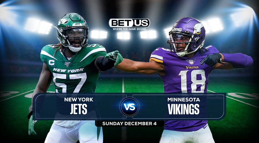 Jets vs Vikings Odds, Game Preview, Live Stream, Picks & Predictions