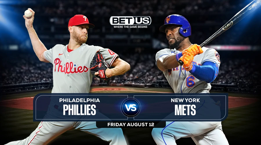 Phillies vs Mets Predictions, Game Preview, Live Stream, Odds & Picks, Aug. 12