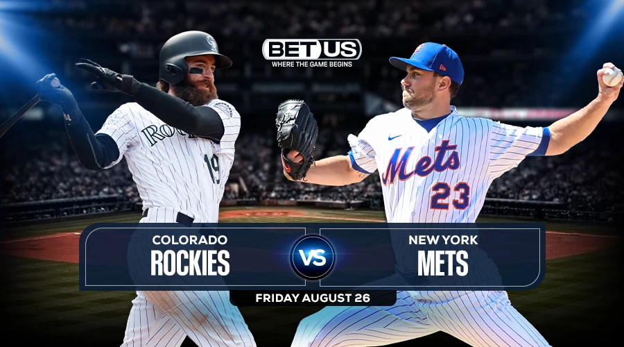 Rockies vs Mets Predictions, Game Preview, Live Stream, Odds & Picks, Aug. 26