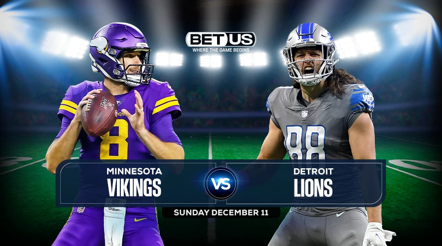 Vikings vs Lions Prediction, Odds & Picks Dec 11