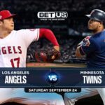 Angels vs Twins Predictions, Game Preview, Stream, Odds, Picks Sept. 24