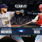 Brewers vs Reds Predictions, Preview, Live Stream, Odds, Picks Sept. 24