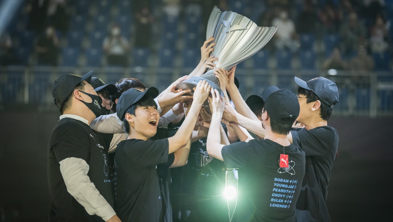 From Fourth Seed To World Champions: DRX Lift Worlds 2022 Trophy