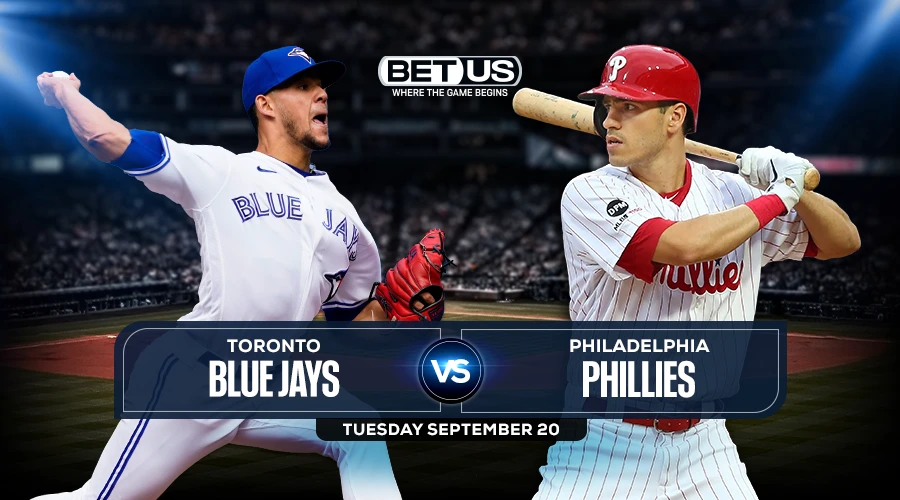 Blue Jays vs Phillies Prediction, Game Preview, Live Stream, Odds & Picks, Sept. 20
