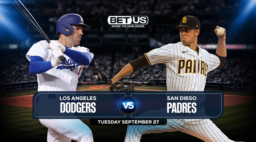 Dodgers vs Padres Prediction, Game Preview, Live Stream, Odds & Picks Sept. 27