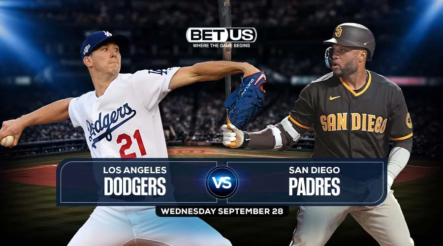 Dodgers vs Padres Prediction, Game Preview, Live Stream, Odds & Picks, Sep, 28.