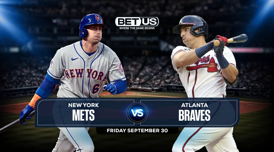 Mets vs Braves Prediction, Preview, Stream, Odds & Picks, Sep, 30.