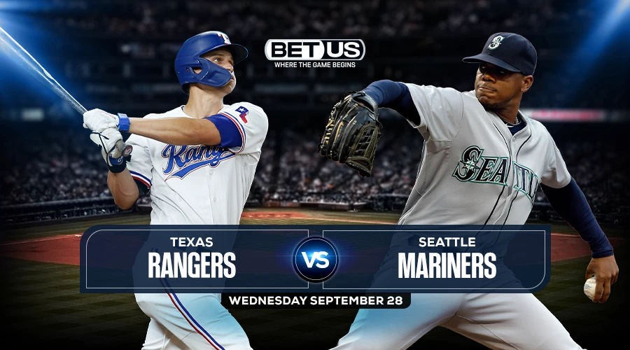 Rangers vs Mariners Prediction, Game Preview, Live Stream, Odds & Picks, Sept. 28